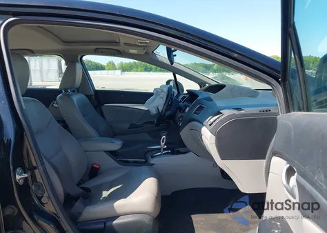 2013 Honda Civic Ex-L из США, поврежденный, VIN 19XFB2F94DE075867